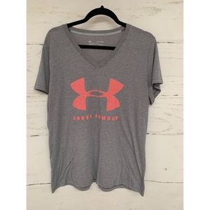 Gray Under Armour Shirt
